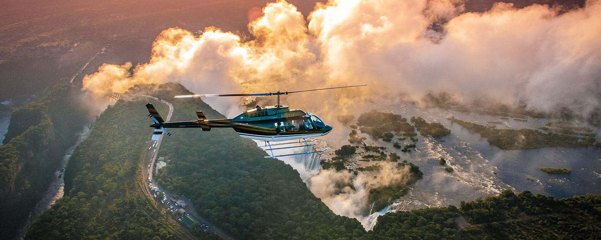 Victoria Falls Tours and Safaris - MoAfrika Tours victoria falls helicopter flight