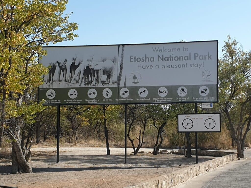 Etosha Sign